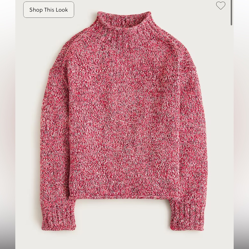 J.Crew Marled 2025 Rollneck Sweater